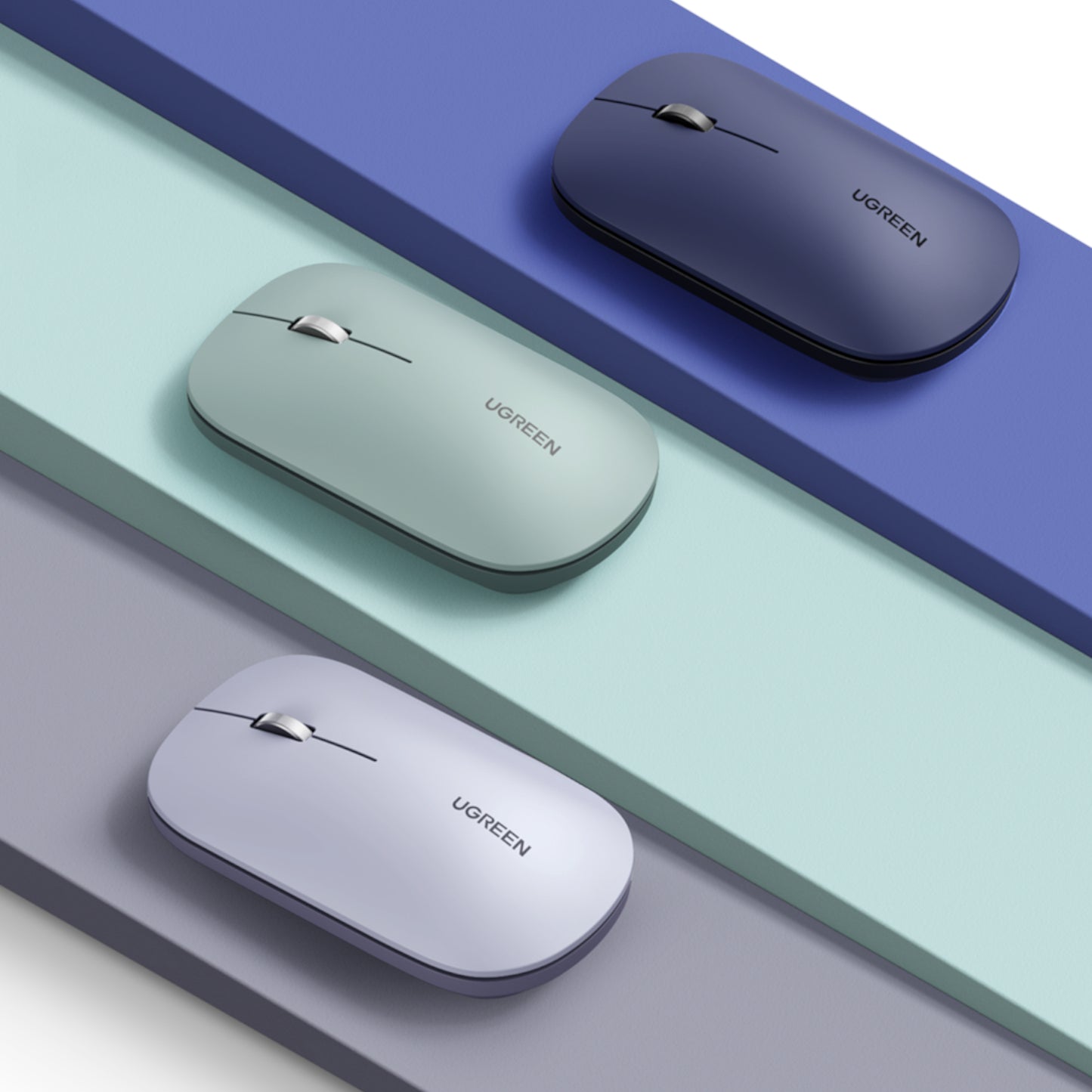 Ugreen Portable 2.4GHZ Wireless Mouse Grey image 5
