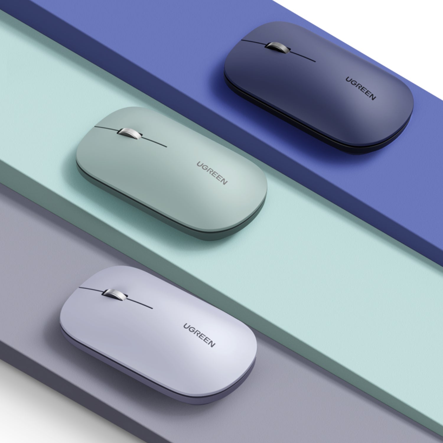 Ugreen Portable 2.4GHZ Wireless Mouse Grey image 5