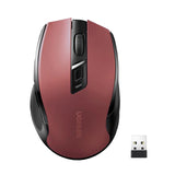 Ugreen MU006 2.4GHZ Wireless Optical Mouse Red