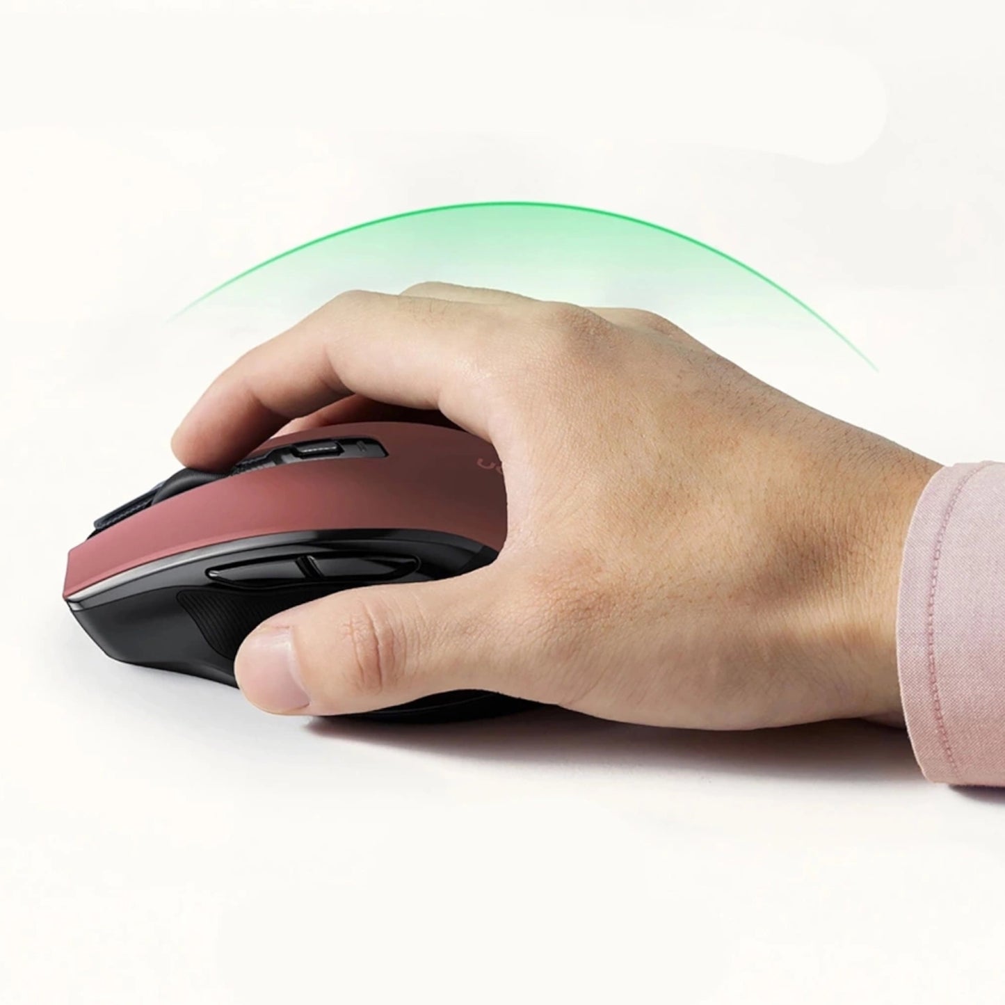 Ugreen MU006 2.4GHZ Wireless Optical Mouse Red image 4