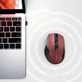 Ugreen MU006 2.4GHZ Wireless Optical Mouse Red image 5