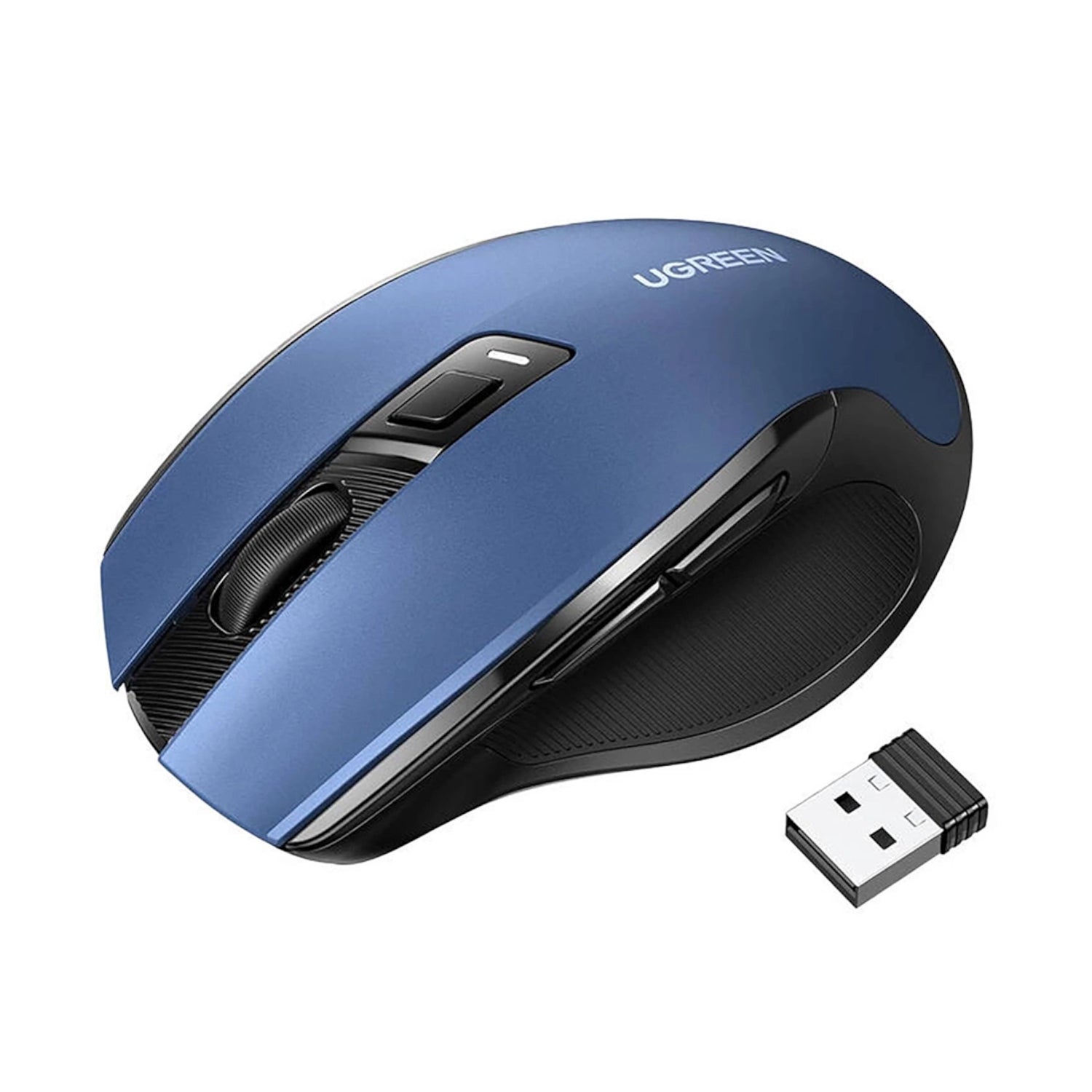 Ugreen MU006 2.4GHZ Wireless Optical Mouse – Blue image 2