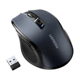 Ugreen MU006 2.4GHZ Wireless Optical Mouse – Black image 2