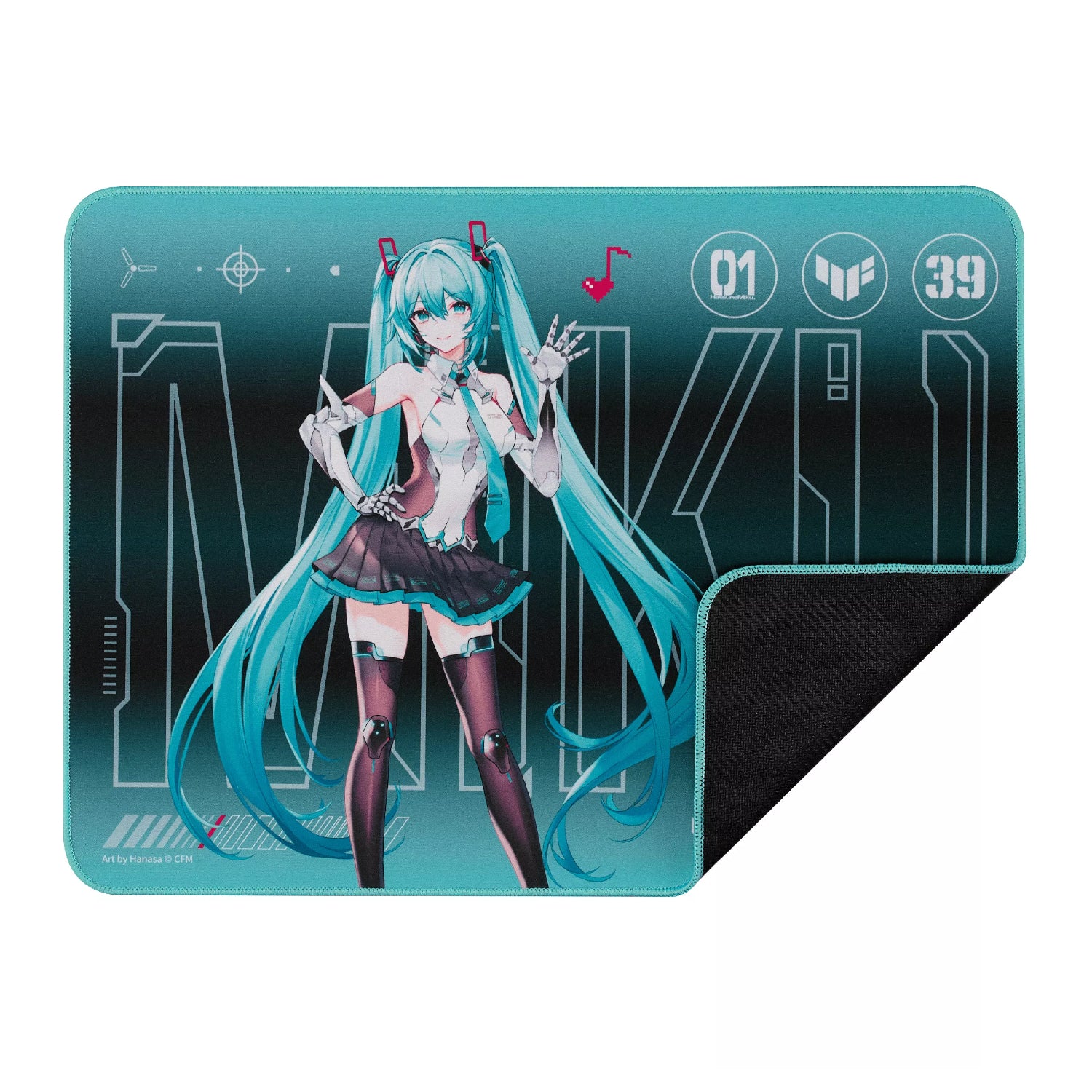 Asus Tuf Gaming P1 Hatsune Miku Edition Mousepad image 5