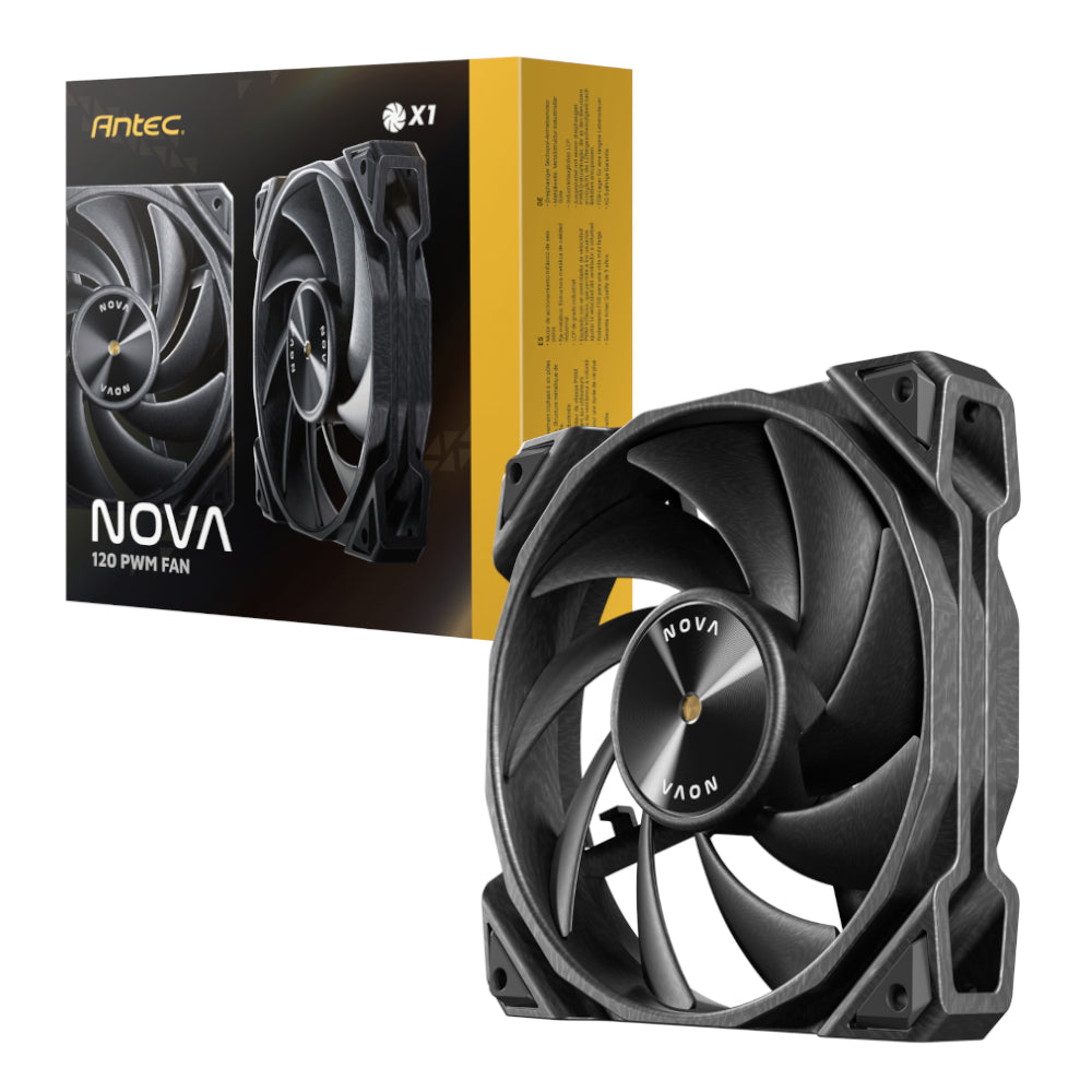 Antec PWM Fan With Speed Controller Black