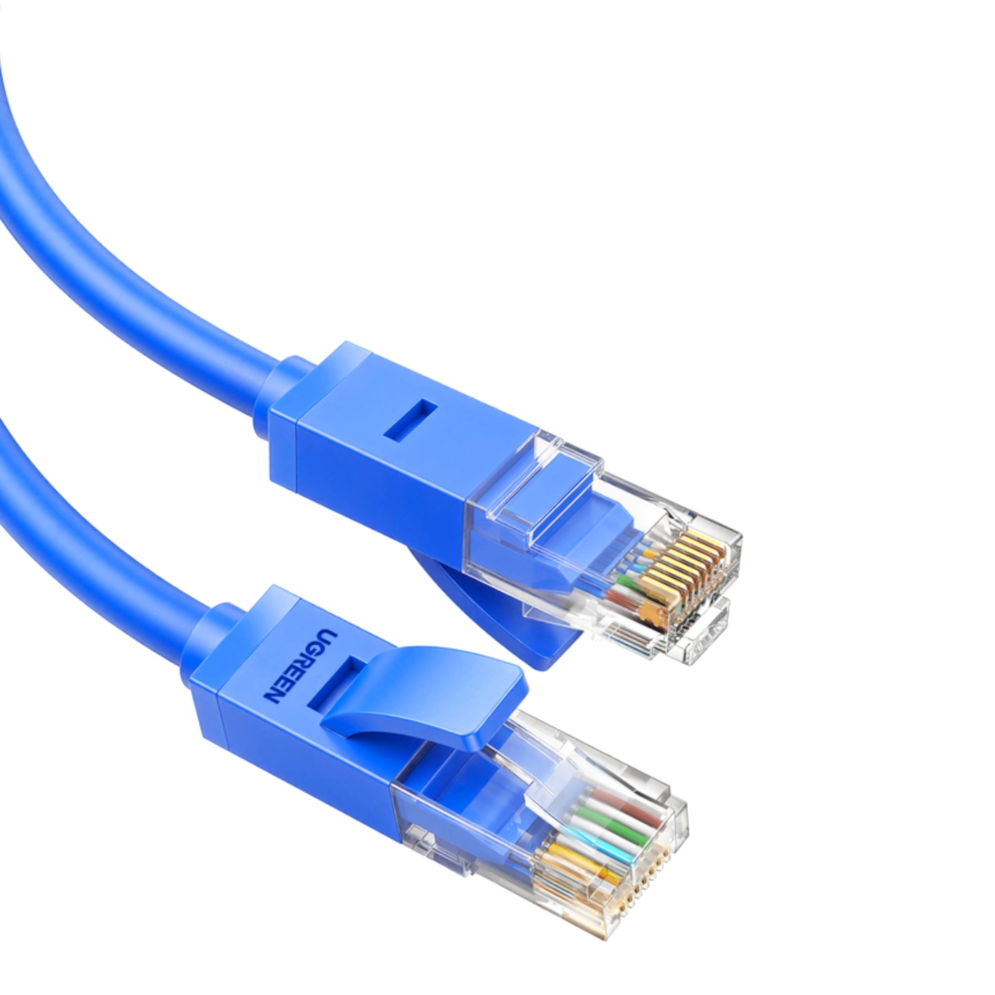 Ugreen CAT6 Utp Flat Ethernet Blue Cable 1 Metre
