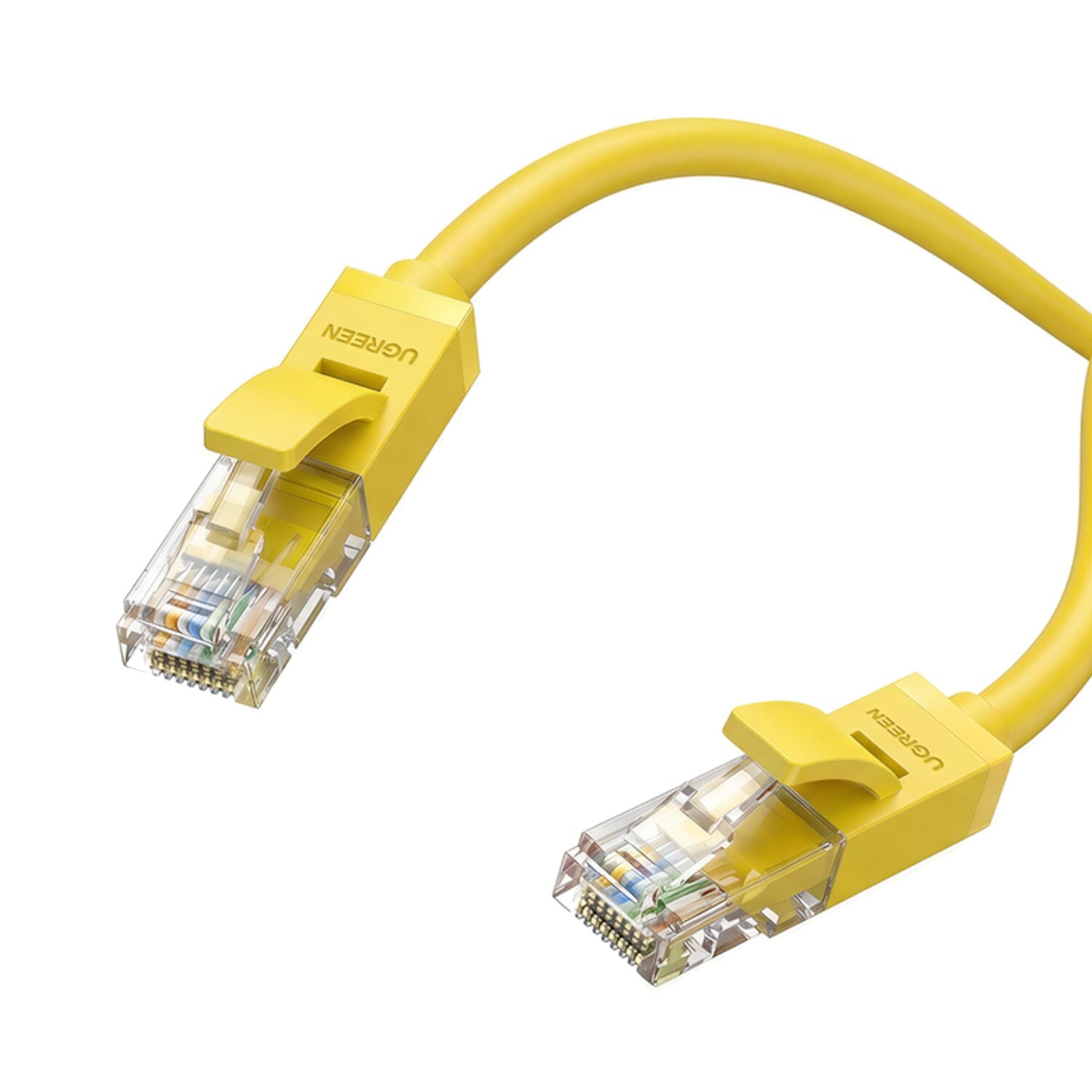 Ugreen CAT6 Utp Flat Ethernet Cable 1M – Yellow image 2