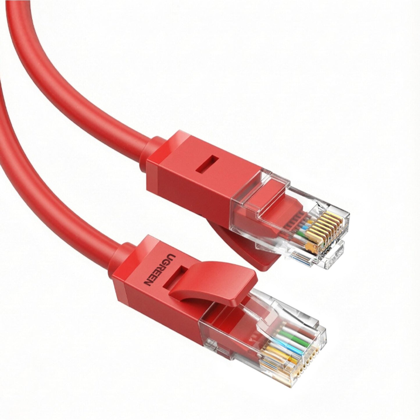 Ugreen CAT6 Utp Flat Ethernet Cable 2M Red