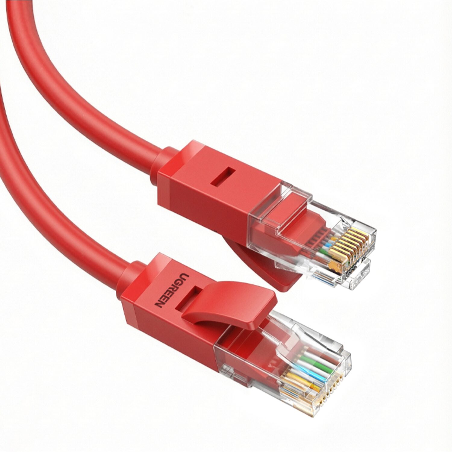 Ugreen CAT6 Utp Flat Ethernet Cable 2M Red