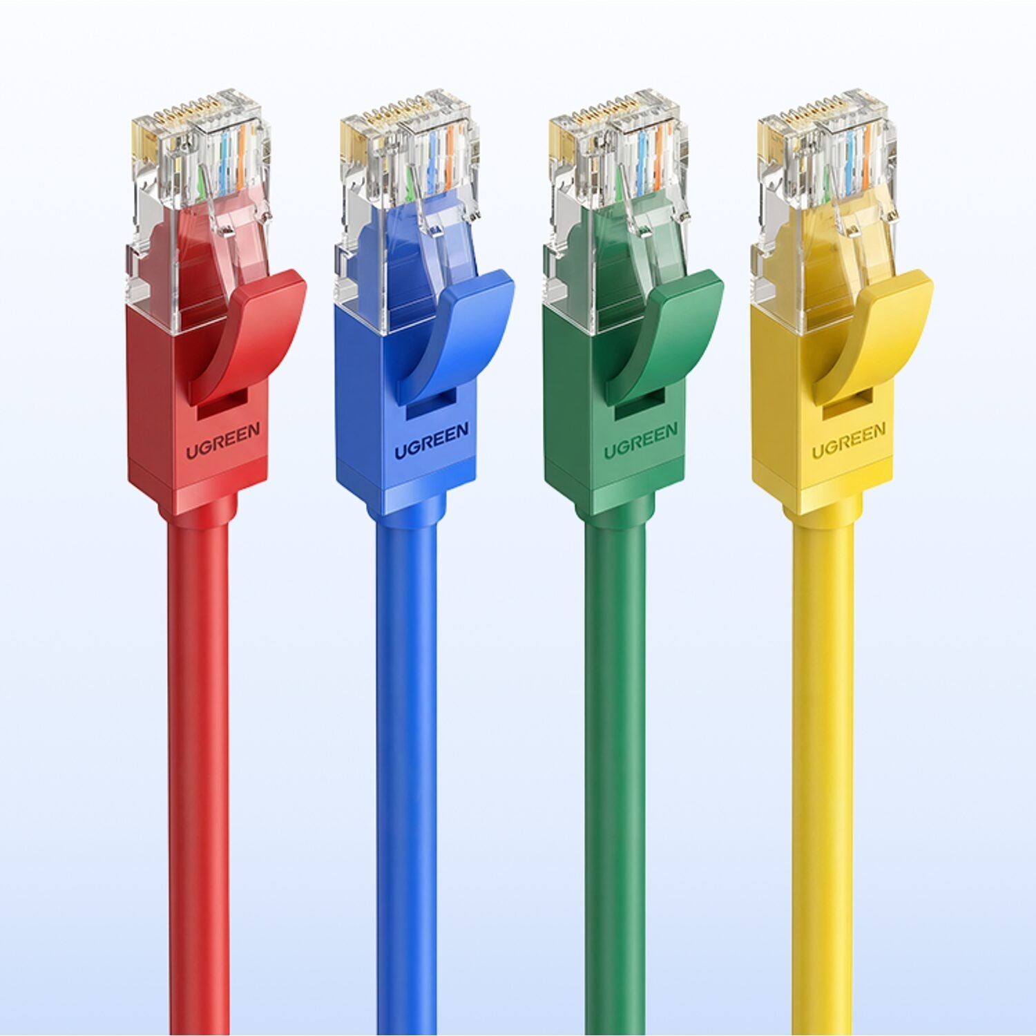 Ugreen CAT6 Utp Flat Ethernet Cable 2M Red image 5