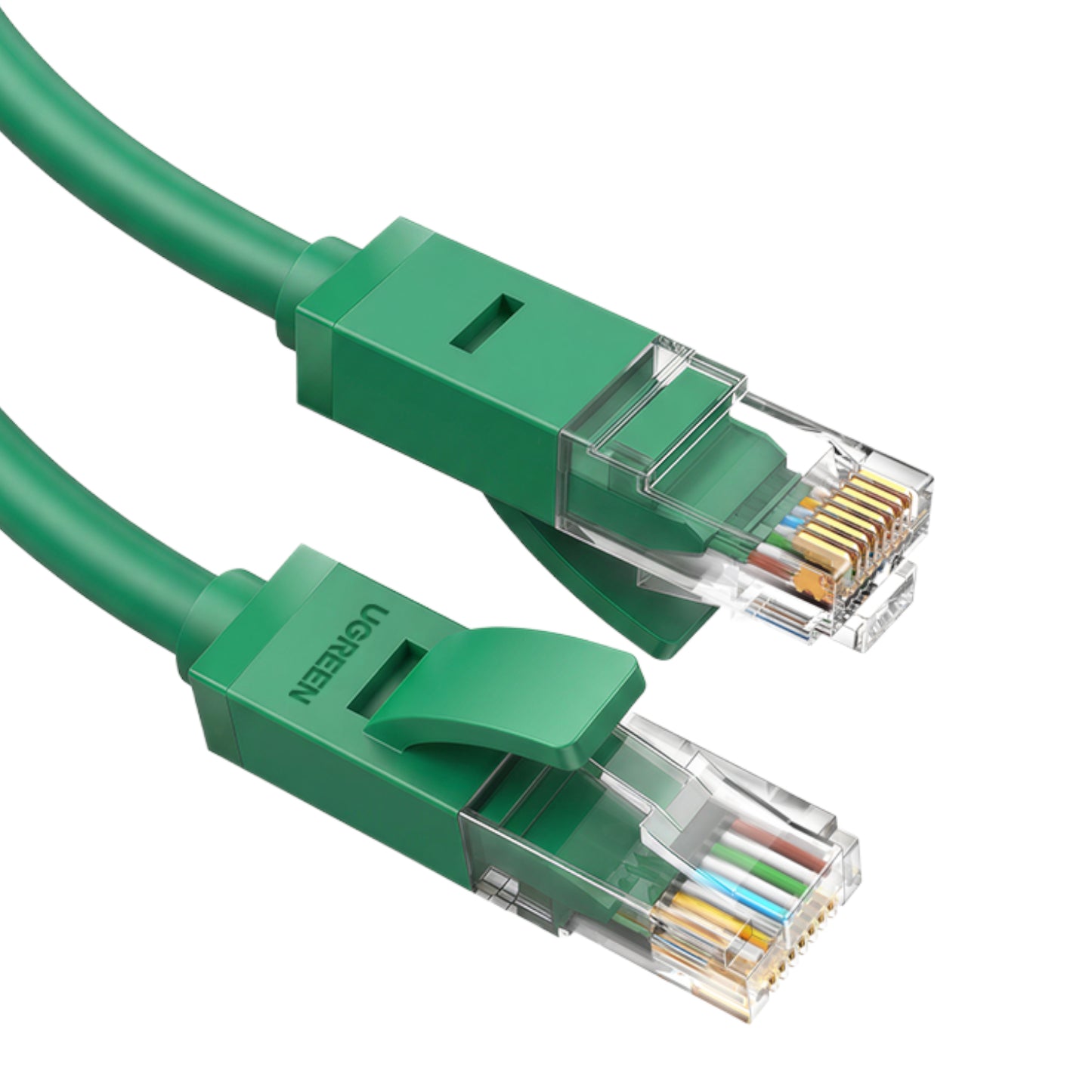 Ugreen RJ45 CAT6 2M LAN Network Cable (1GBPS, 250MHZ) – Green