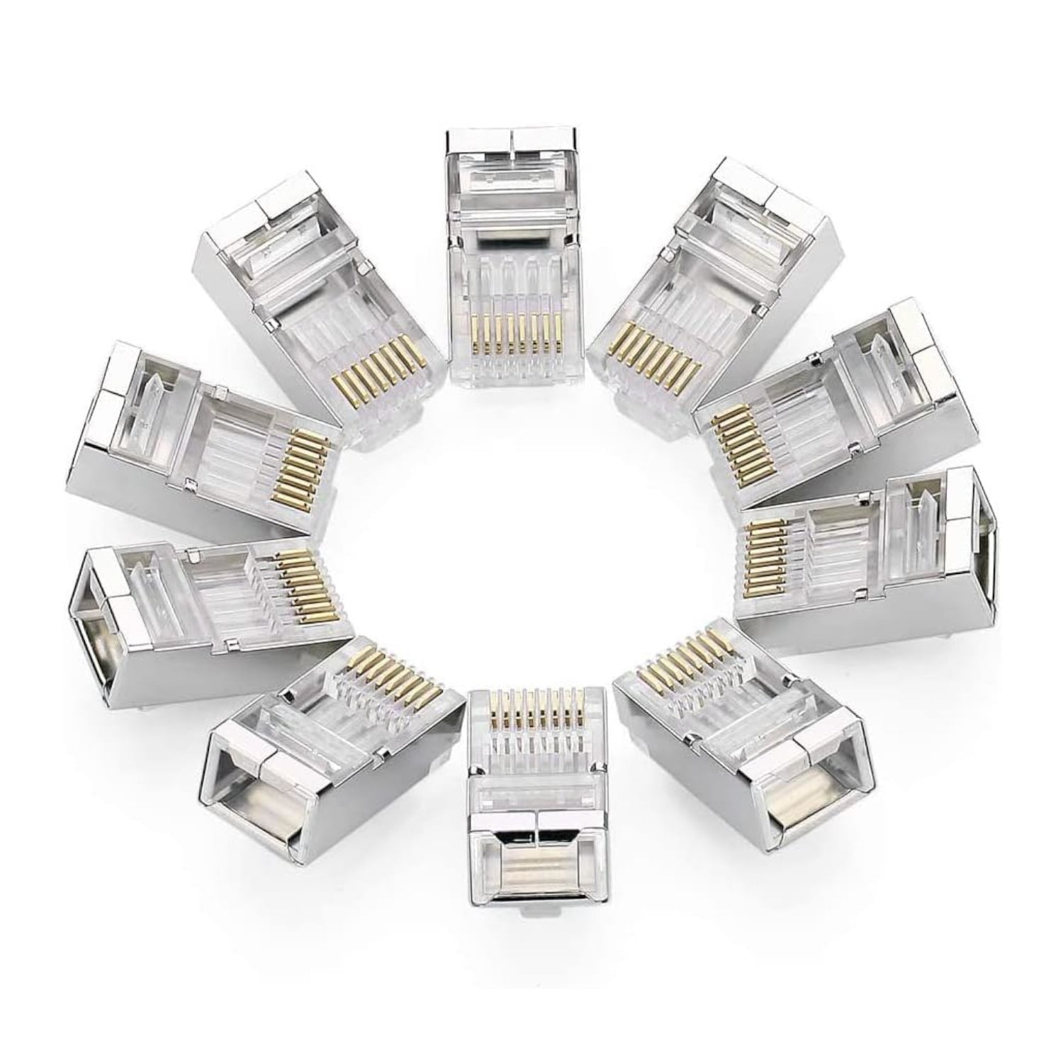 Ugreen CAT6 Ftp RJ45 Modular Plugs 10 Pack image 2