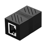 Ugreen RJ45 1GBPS Ethernet Cable Extender Adapter Black image 2