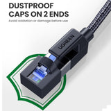 Ugreen CAT8 Nylon Braided Ethernet Cable 40GBPS With Modular Plugs 1M image 4