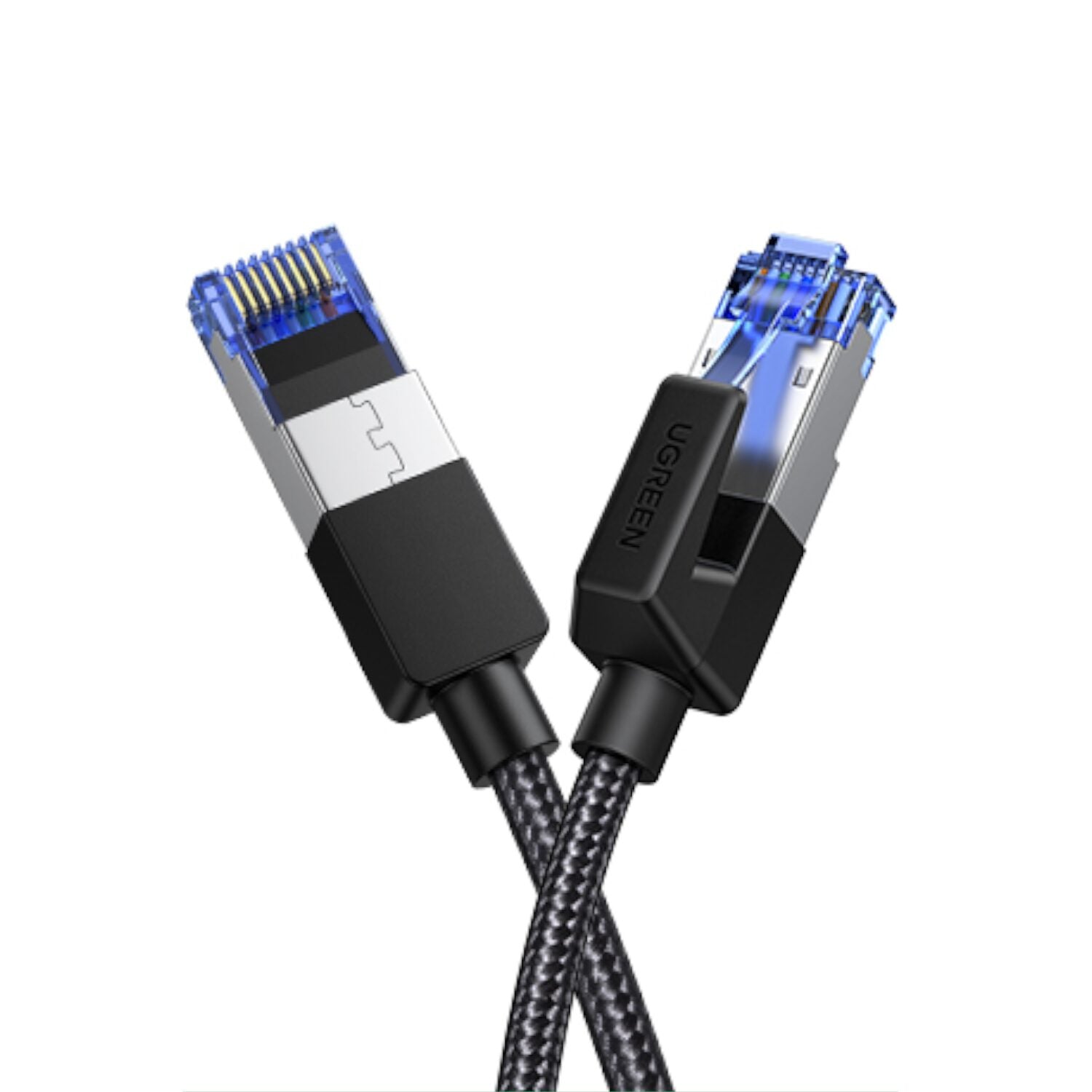 Ugreen CAT8 Nylon Braided Ethernet Cable 40GBPS With Modular Plugs 3M image 3