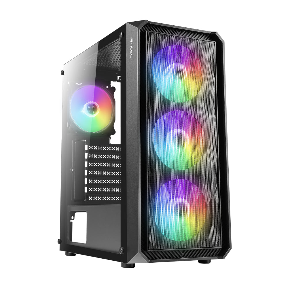Antec NX292 ATX | Micro-Atx | ITX ARGB Mid-Tower Gaming Chassis Black