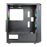 Antec NX292 ATX | Micro-Atx | ITX ARGB Mid-Tower Gaming Chassis Black image 3