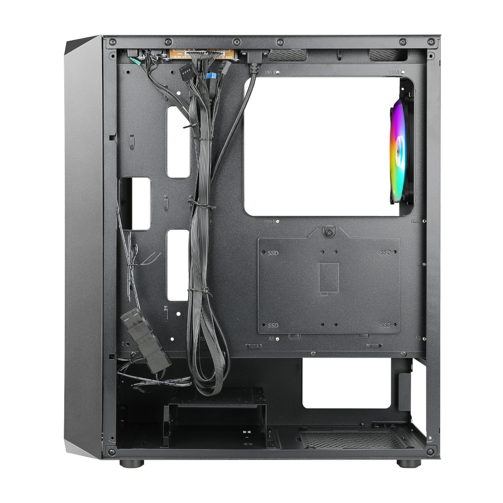 Antec NX292 ATX | Micro-Atx | ITX ARGB Mid-Tower Gaming Chassis Black image 4