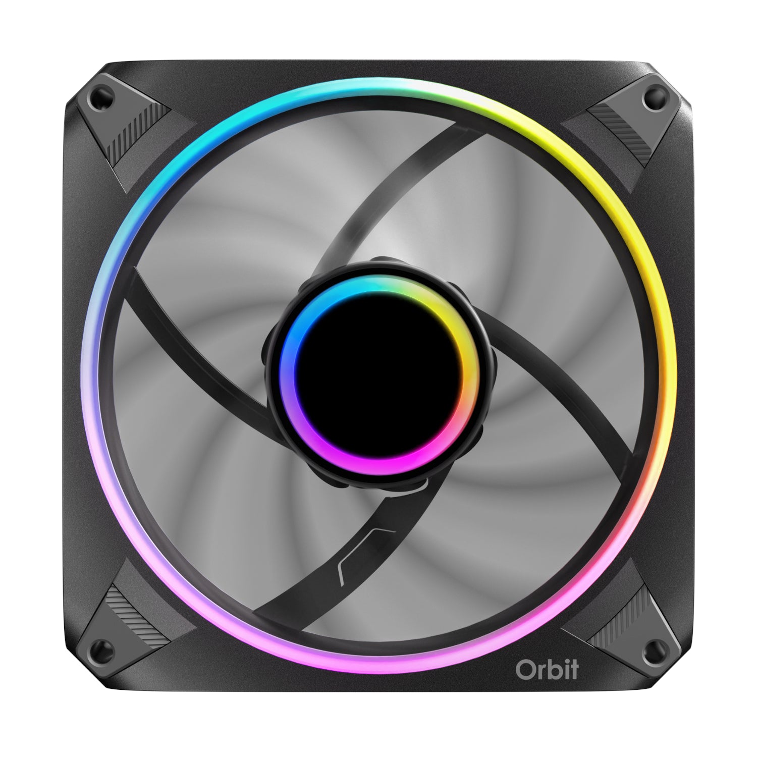 Antec Orbit PWM 120MM ARGB Fan 3 Pack Black image 2