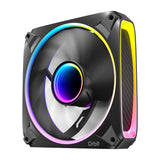 Antec Orbit PWM 120MM ARGB Fan 3 Pack Black image 3