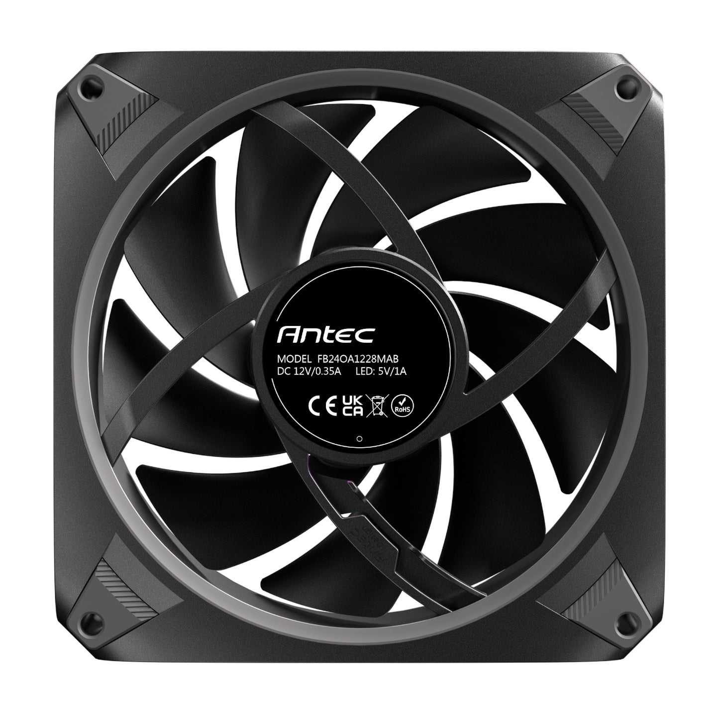 Antec Orbit PWM 120MM ARGB Fan 3 Pack Black image 4