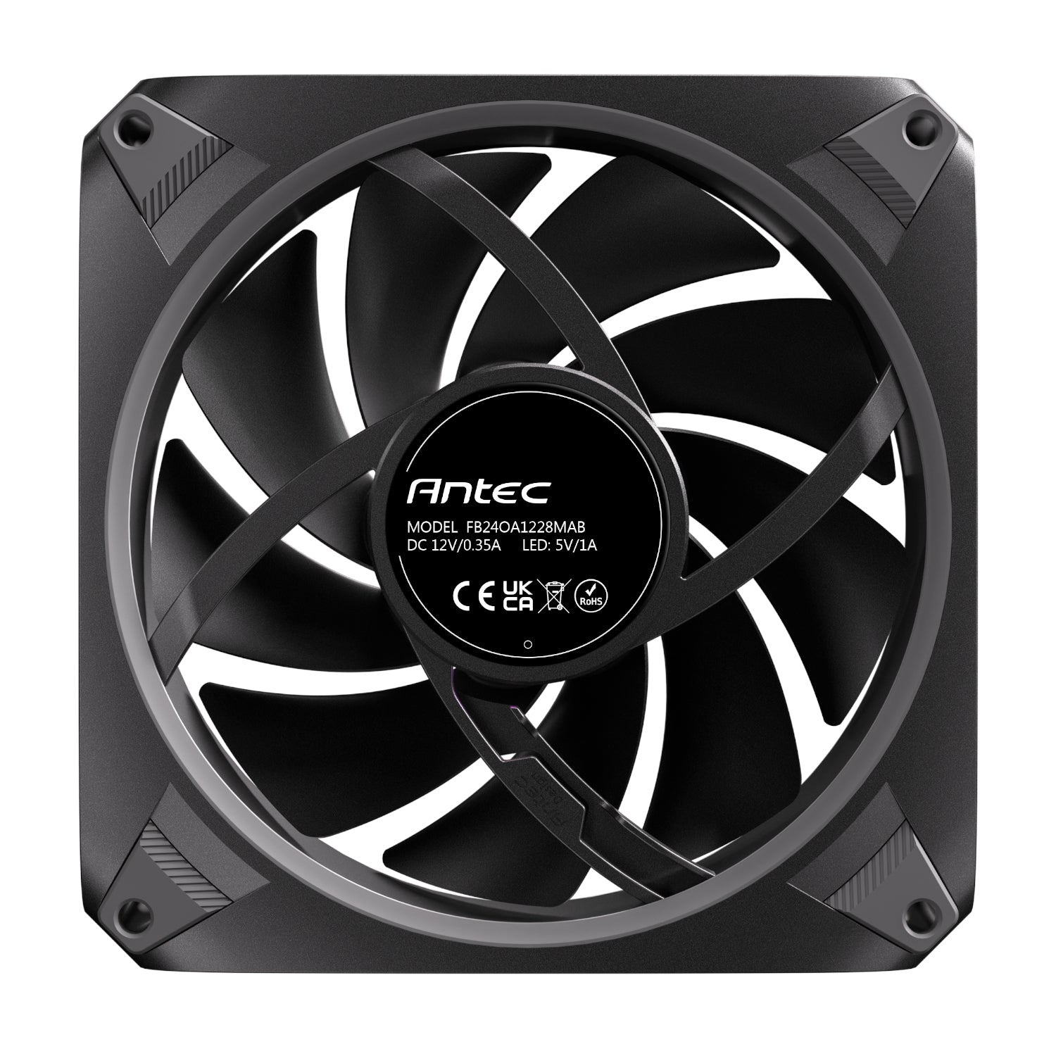Antec Orbit PWM 120MM ARGB Fan 3 Pack Black image 4