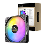 Antec P12 PWM 120MM ARGB Reverse Case Fan Black
