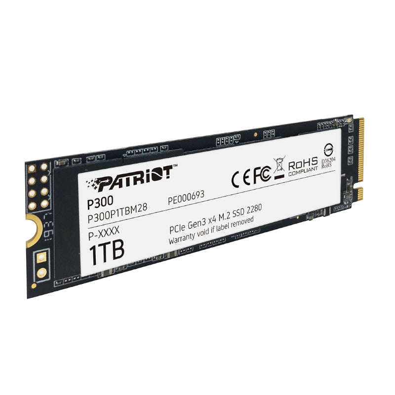 Patriot P300 1TB M.2 PCIE NVME SSD image 2