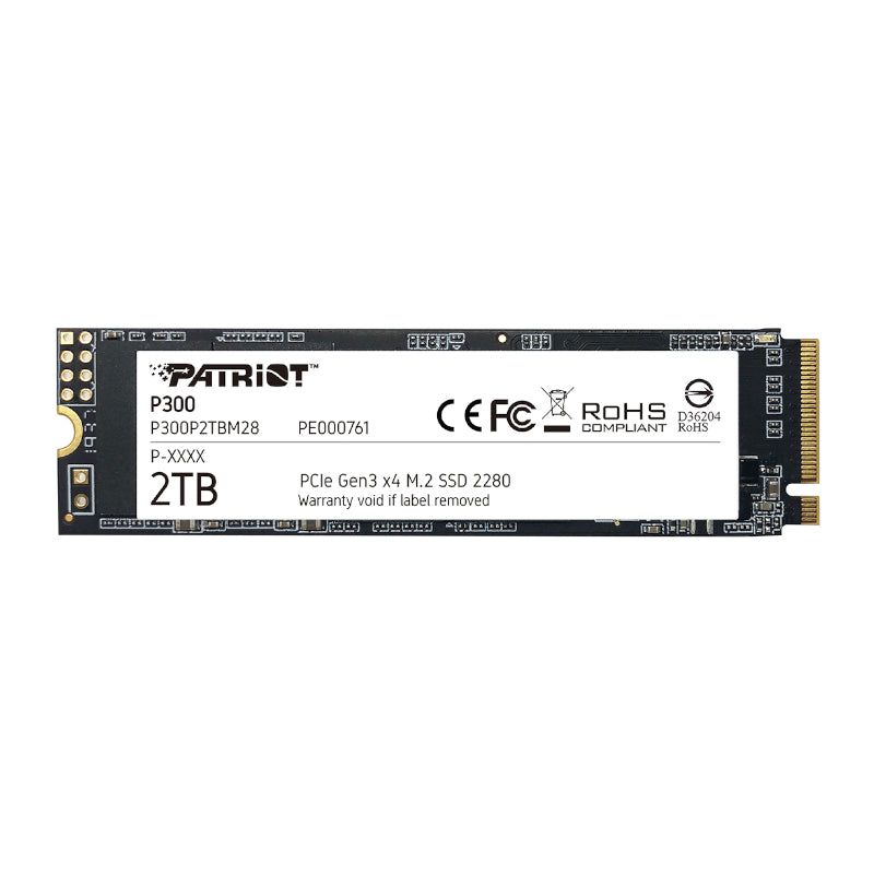 Patriot P300 2TB M.2 PCIE NVME SSD