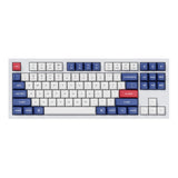 Keychron Double-Shot Pbt Osa Keycap Set Blue And White image 3
