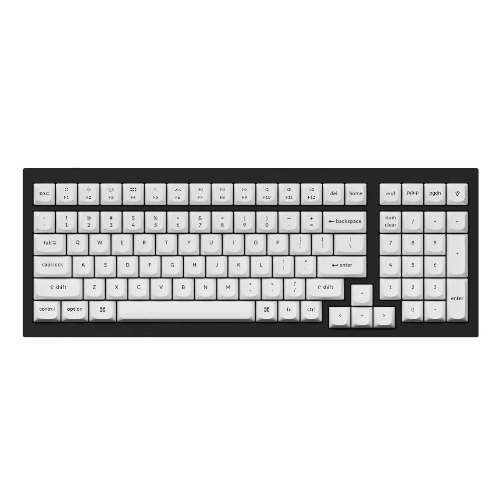 Keychron Double Shot Pbt Osa Full Keycap Set Black/White image 3