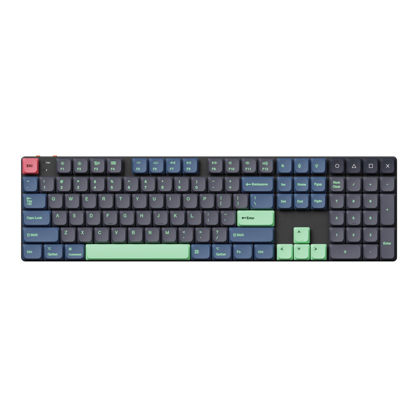 Keychron Low Profile Dye-Sub Pbt Lsa Full Set Keycap Set – Hacker Edition (133 Keys, Pbt, Low Profile) image 3