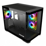 Pcbuilder Hideout Micro-Atx Back-Connect Gaming Chassis image 2