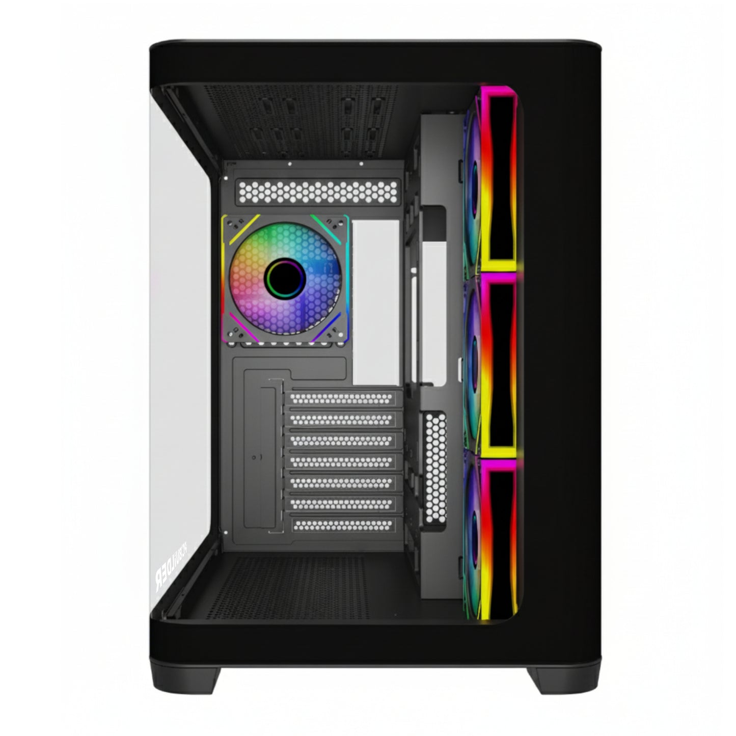 Pcbuilder Holdfast ATX Back-Connect Gaming Chassis image 3