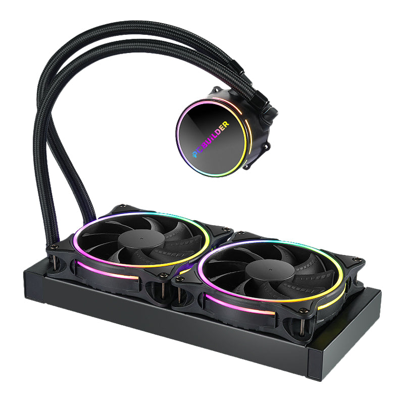 Pcbuilder Hydro Chill 240MM Aio Liquid CPU Cooler ARGB