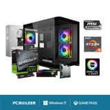 Pcbuilder Ryzen 5 7600 Specialist Windows 11 Gaming PC