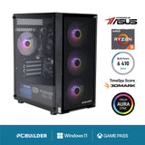 Pcbuilder Ryzen 5 5500 Stalker Windows 11 Gaming PC