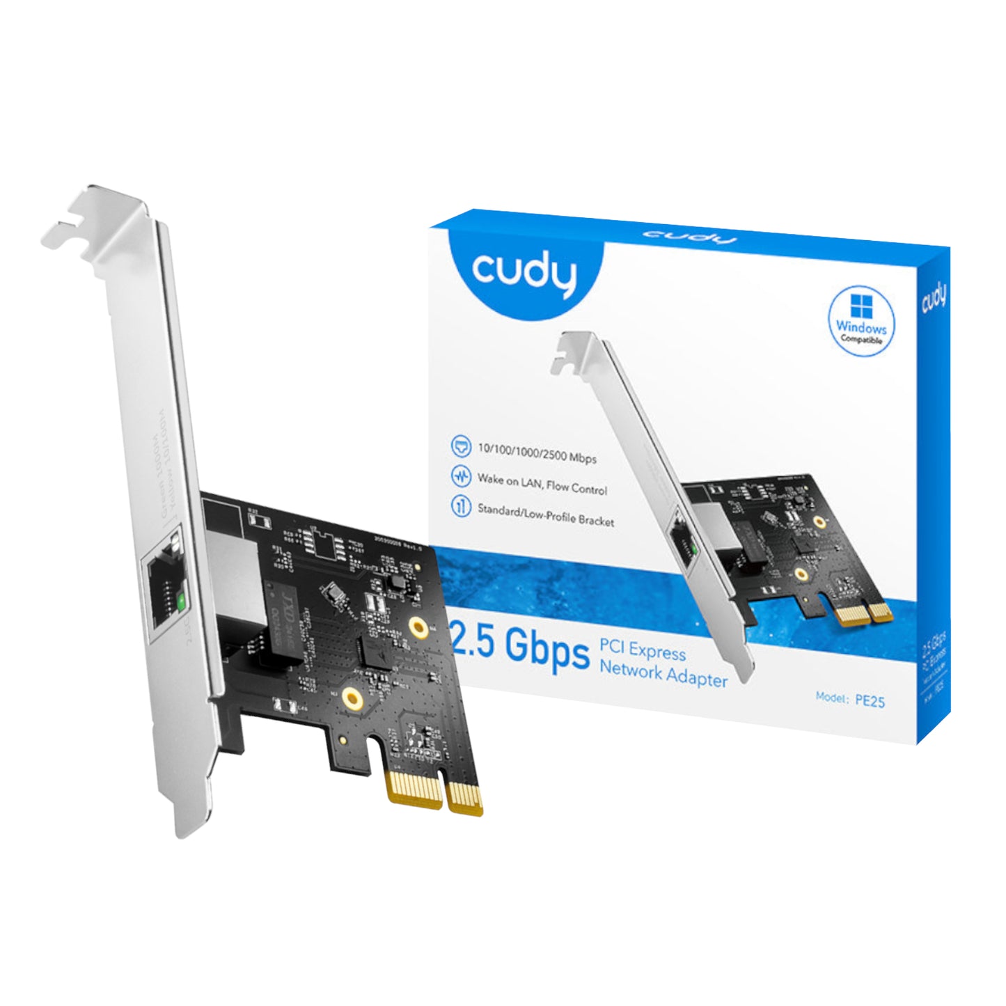 Cudy 2.5GBPS PCI-E Ethernet Adapter