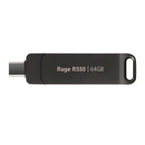 Patriot Rage R550 64GB USB3.2 Swing Type A To Type-C Flash Drive image 2