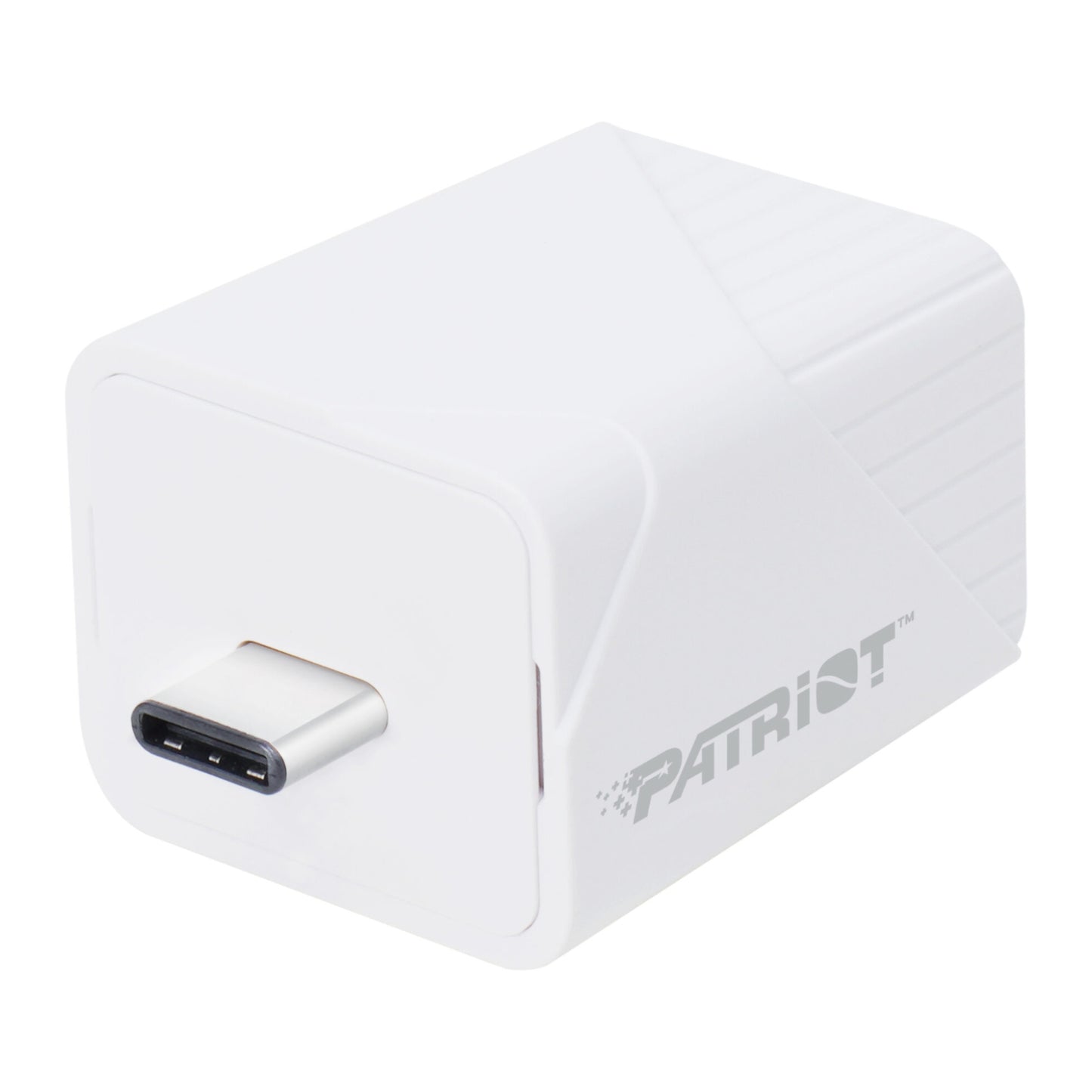 Patriot Iluxe Cube 128GB Type-C Smart Backup Solution White