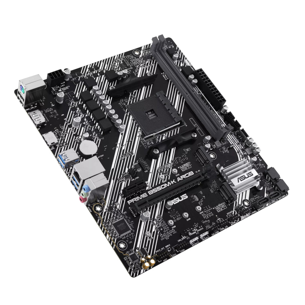 Asus Prime B550M-K ARGB AM4 M-ATX Motherboard image 3
