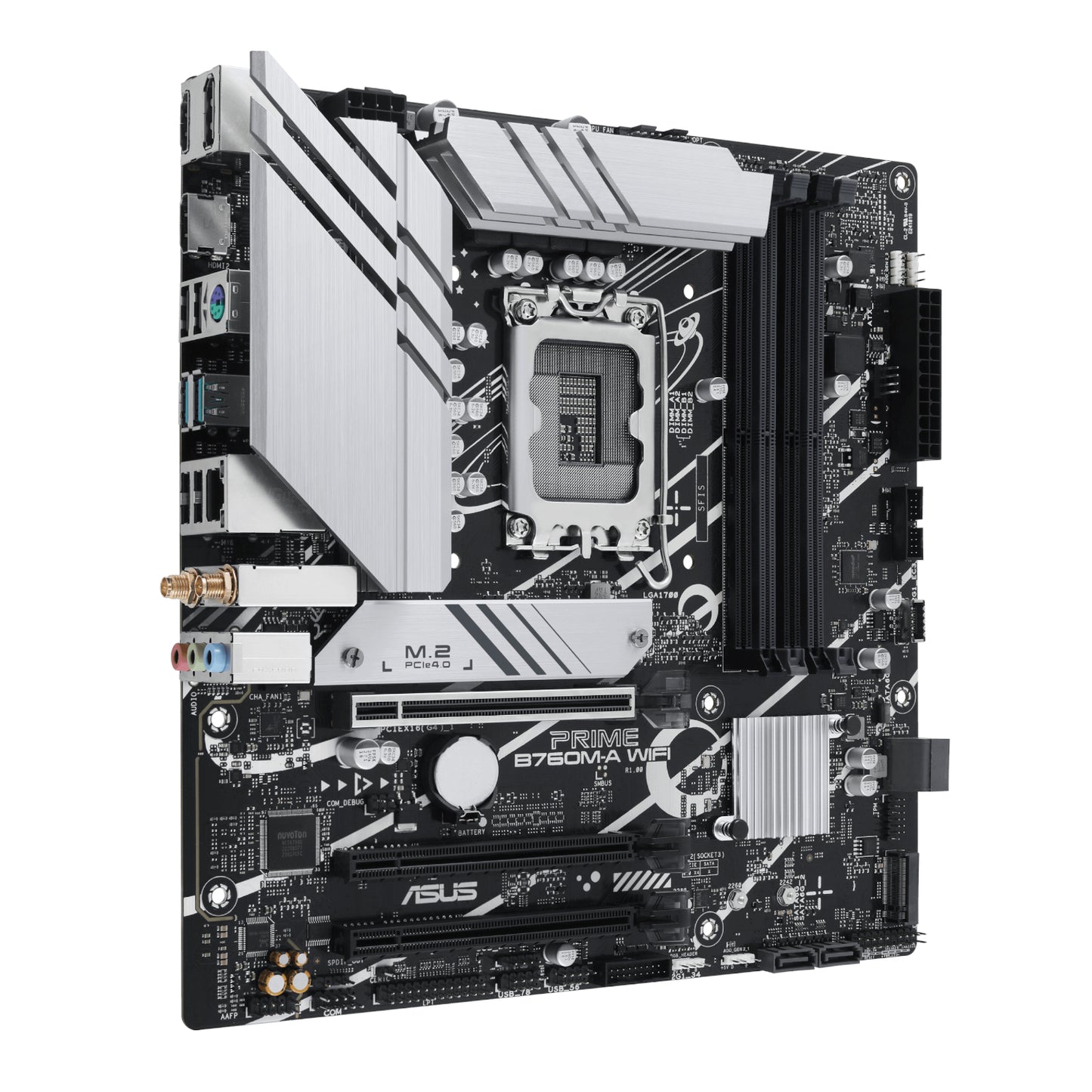 Asus Prime B760M-A WIFI INTEL LGA1700 M-ATX Motherboard image 3