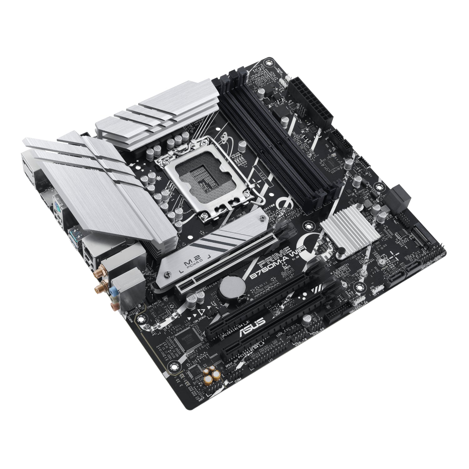 Asus Prime B760M-A WIFI INTEL LGA1700 M-ATX Motherboard image 4