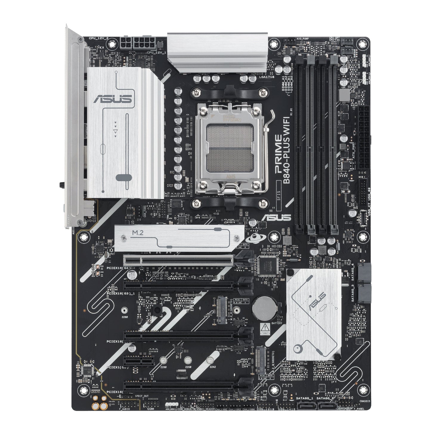 Asus Prime B840-PLUS WIFI AMD AM5 ATX Gaming Motherboard image 2