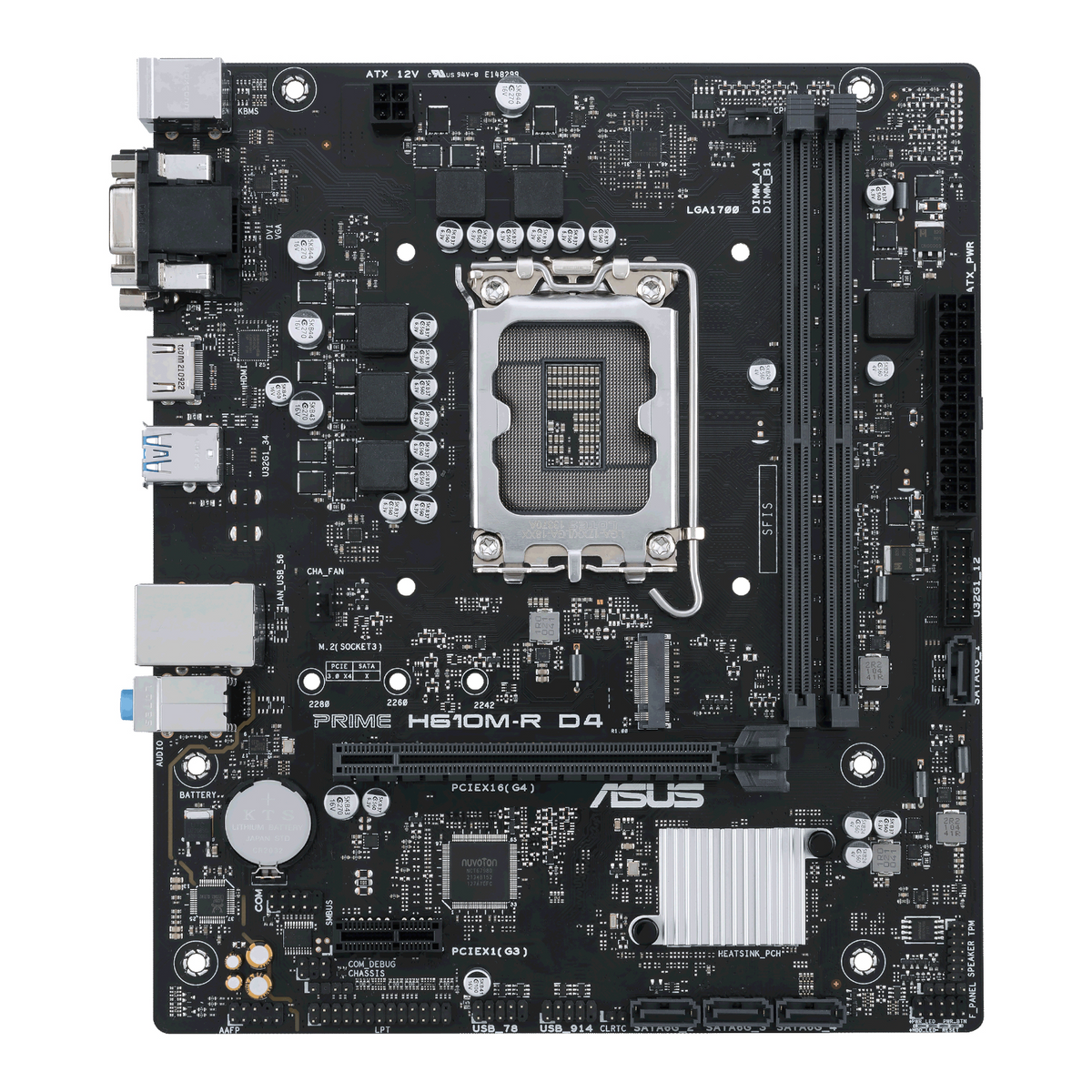 Asus LGA1700 M-ATX Motherboard image 2