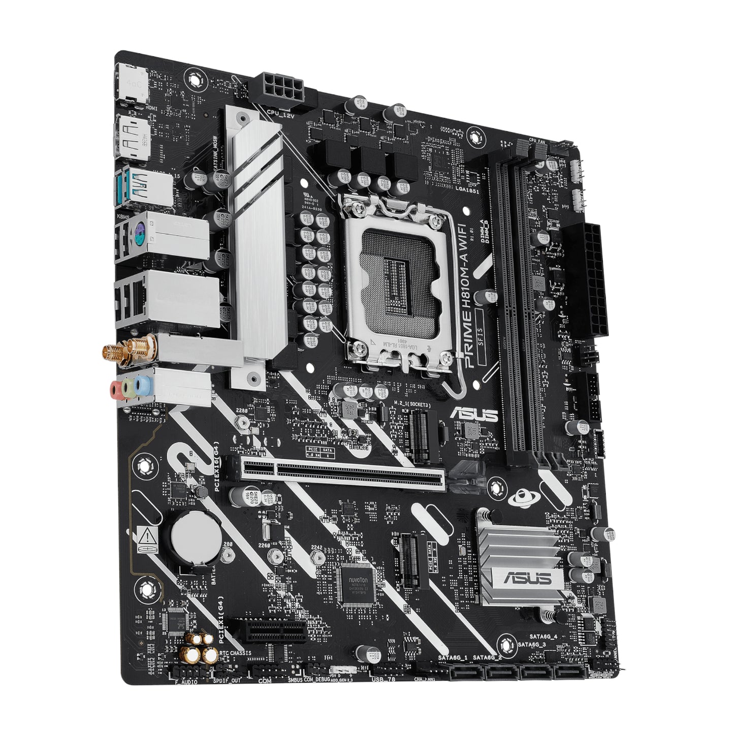 Asus Prime H810M-A WIFI LGA1851 Micro ATX Motherboard image 3