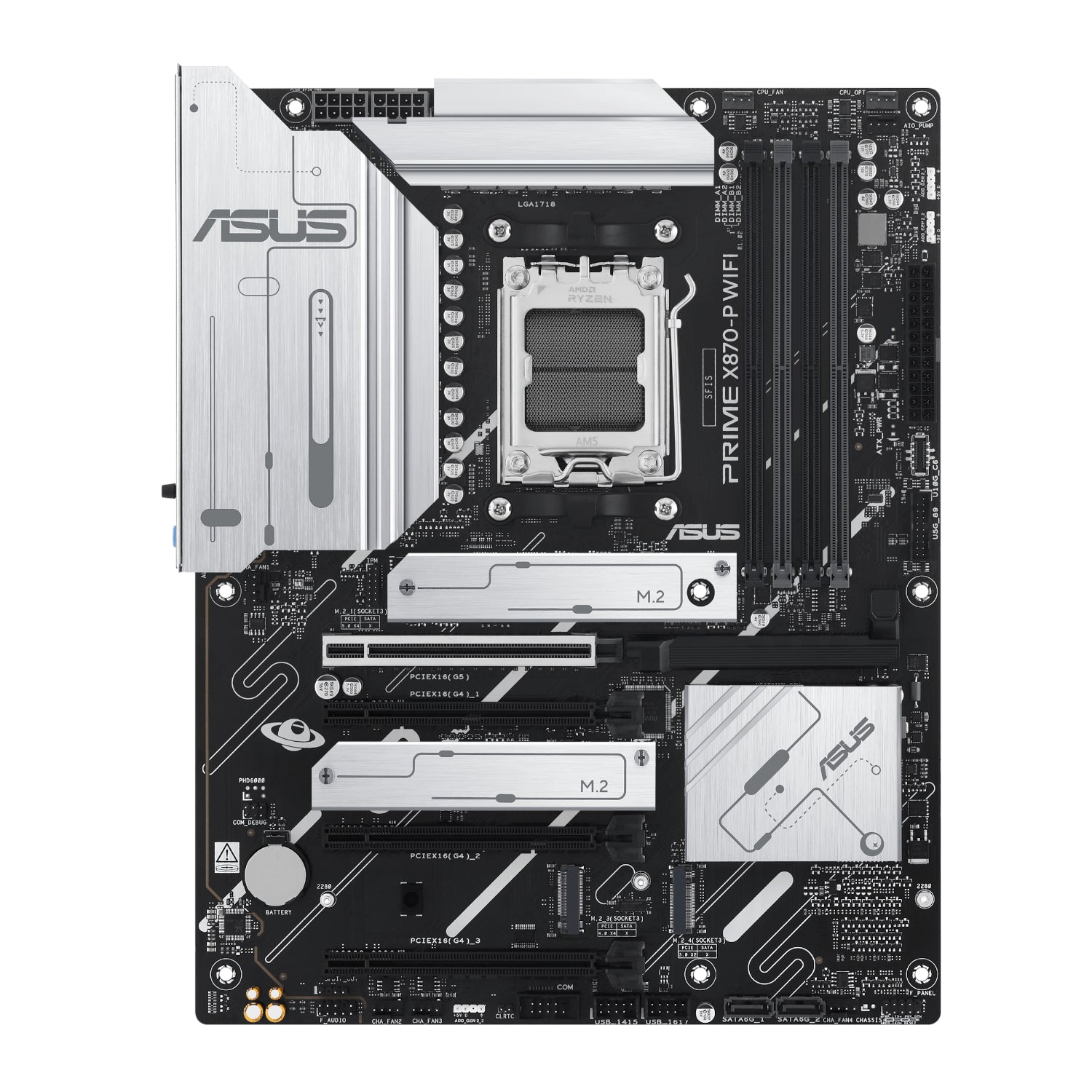 Asus Prime X870-P WIFI ATX Gaming Motherboard image 2