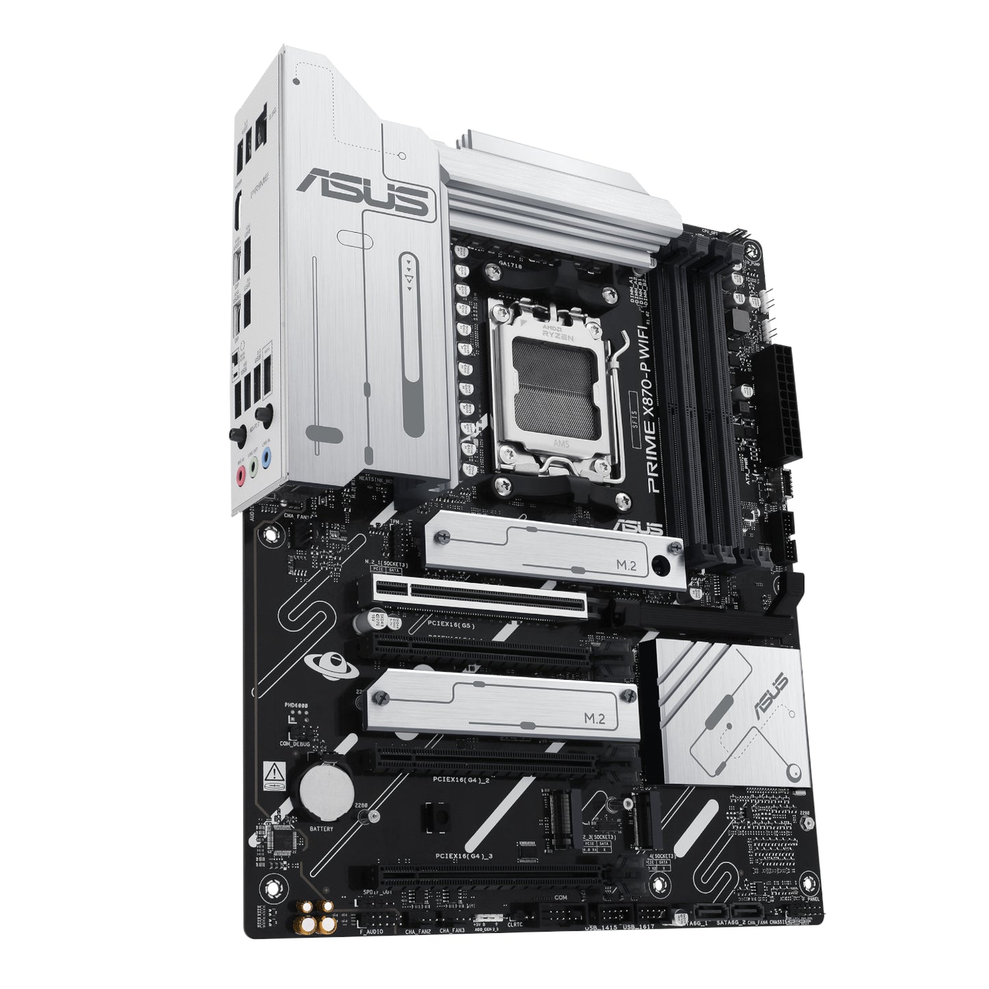 Asus Prime X870-P WIFI ATX Gaming Motherboard image 3