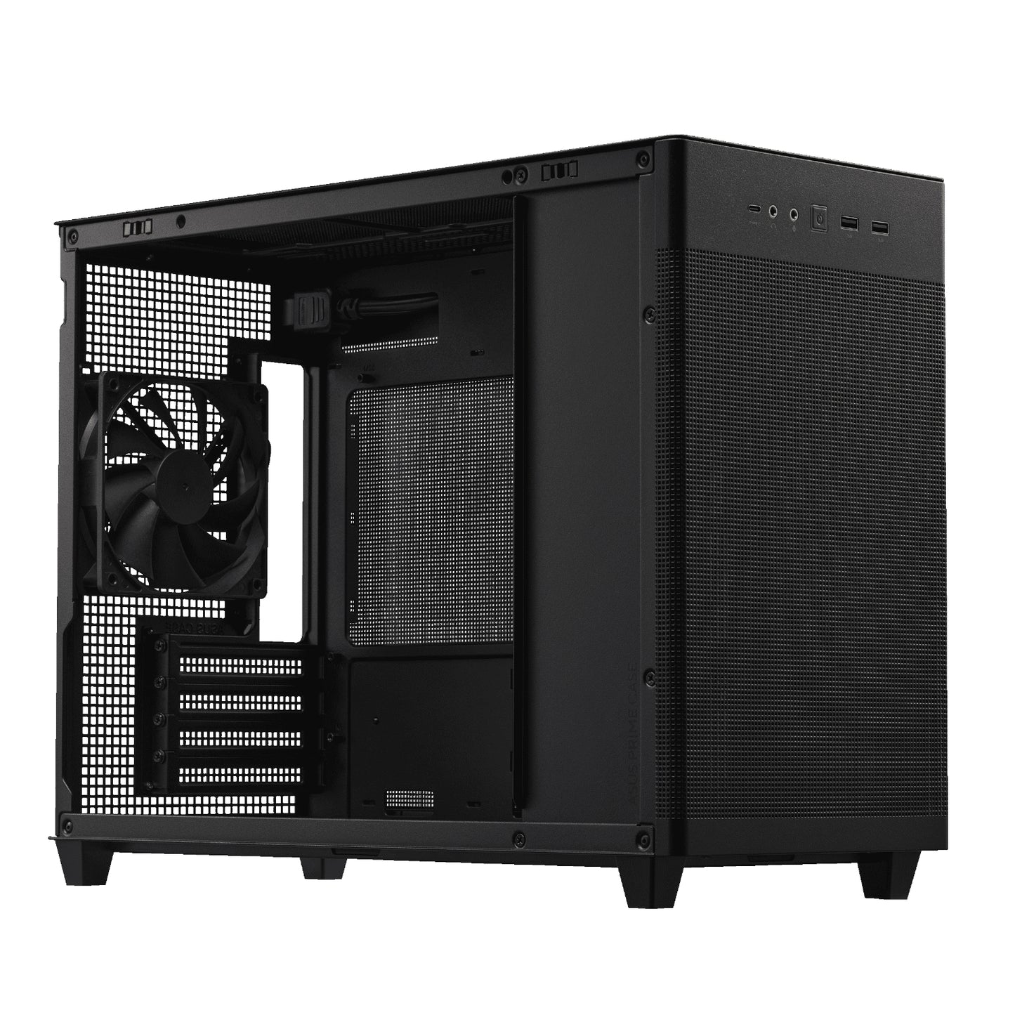 Asus Prime AP201 Mesh Microatx Chassis Black image 4