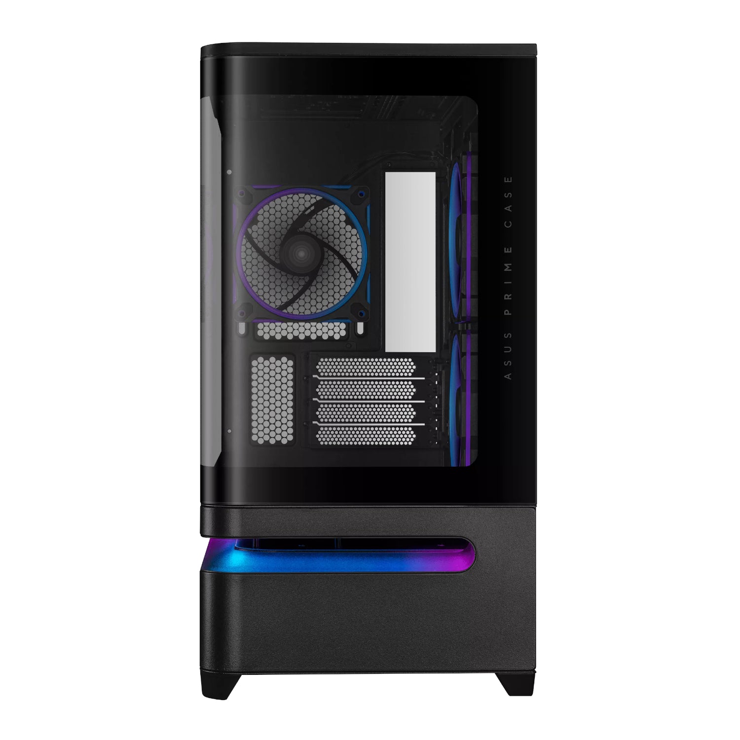 Asus Prime AP202 ARGB Curved Tempered Glass Micro-Atx Chassis – Black image 2